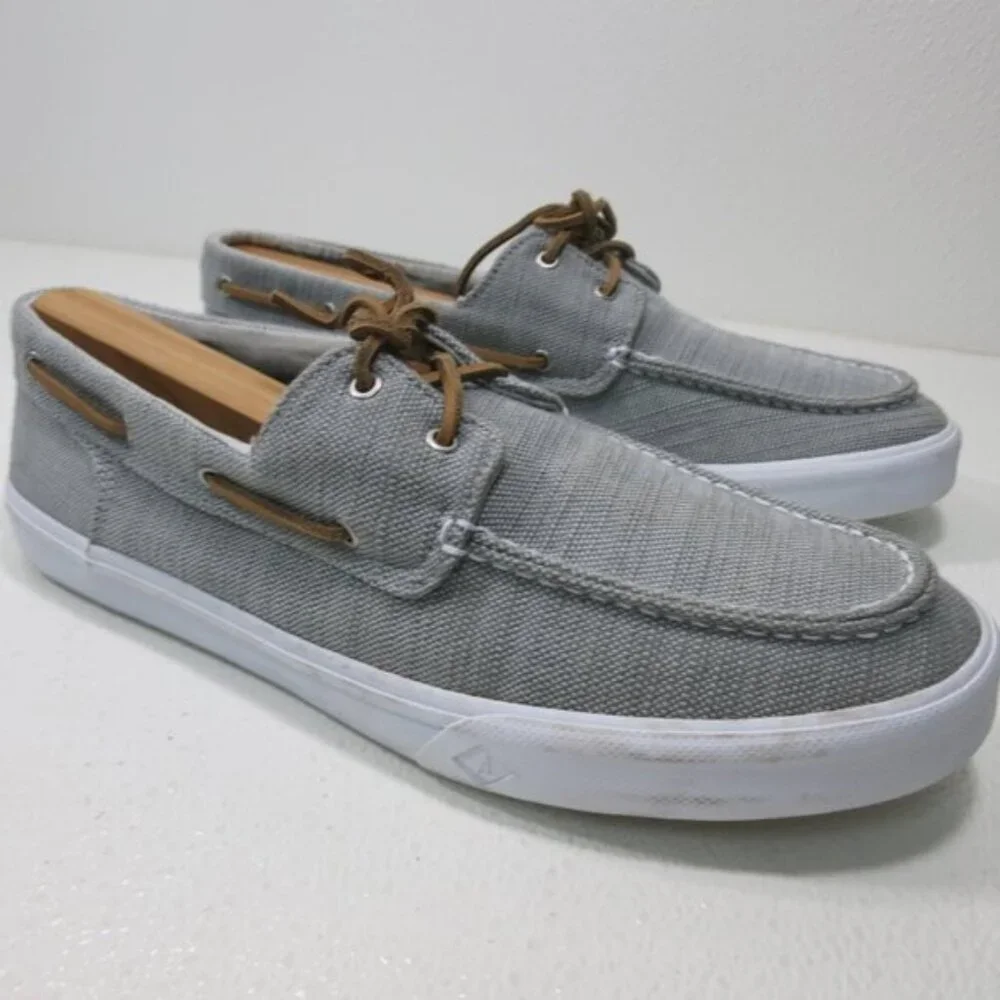 Sperry Top-Sider Canvas Boat Deck Comfort Footwear Men's Casual Shoes 13 M
